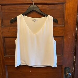 Babaton Murphy Blouse in white, size small